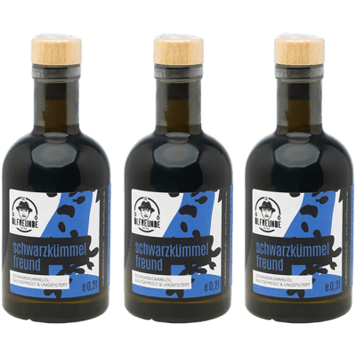 Black cumin friend storage pack (3x black cumin oil)