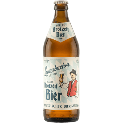 Lauterbacher Brotzeit beer - Helles