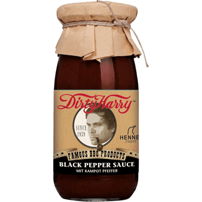 DirtyHarry Organic Black Pepper BBQ Sauce - Münchner Kindl