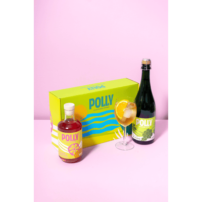 POLLY Italian Spritz Set (1x Alkoholfreier Aperitif + 1x alkoholfreie Sekt-Alternative)