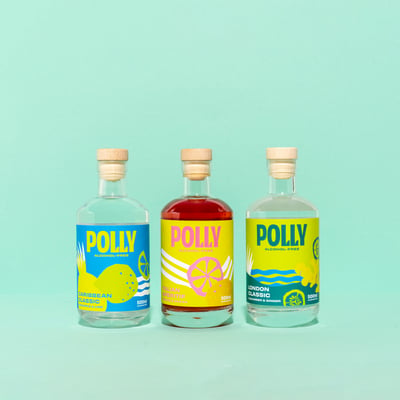 POLLY 3er Mix Bundle mit Gin-, Aperitif- und Rum-Alternative
