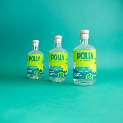 POLLY London Classic value pack - 3x alcohol-free gin alternative
