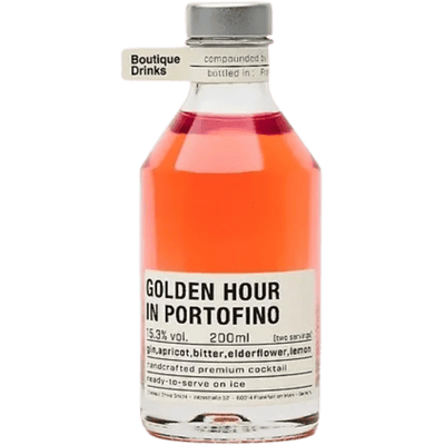 Boutique Drinks Golden Hour in Portofino - aperitif cocktail to go