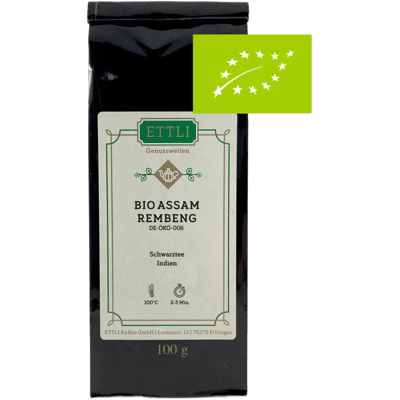 Organic black tea Assam Rembeng - DE-ÖKO-006