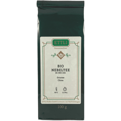 Organic green tea China "Nebeltee" - DE-ÖKO-006