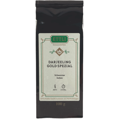 Black tea Darjeeling Gold Special