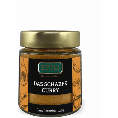 The HOT curry in a screw-top jar - spice mix