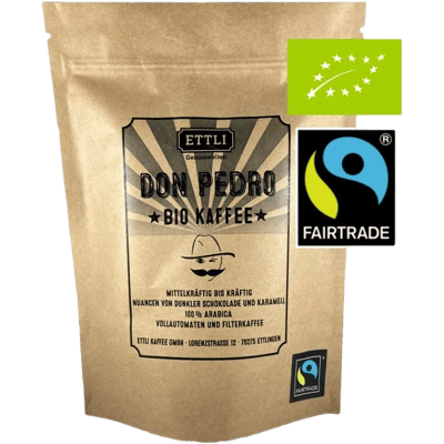 DON PEDRO Coffee Fairtrade Organic
