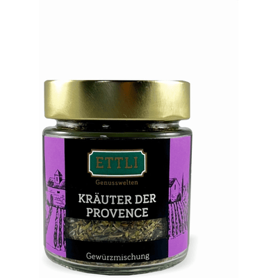 Herbs de Provence in a screw-top jar - spice mix