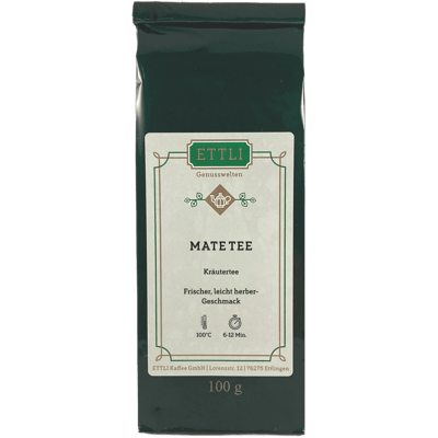 Herbal tea Mate tea green