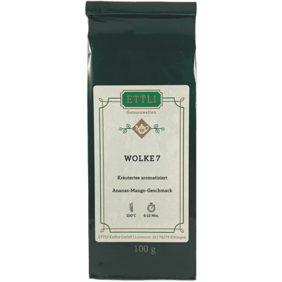 Flavored herbal tea "Wolke 7" (summer punch)