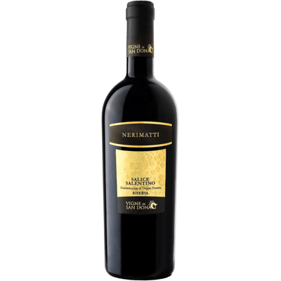 Cantine PaoloLeo "Nerimatti" Salice Salentino DOP Riserva - Red wine cuvée