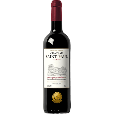 Seignouret Frères "Château Saint Paul" Montagne Saint Emilion AOC - Red wine cuvée