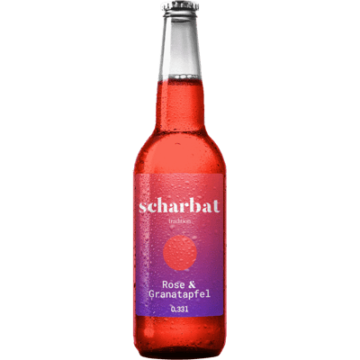 6x Scharbat Granatapfel & Rose