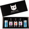 Böser Kater - 3er Farbwechsel Gin Tasting Set Box (1x Magic Berry Gin + 1x Magic Grapefruit Gin + 1x Two Faced Gin + 2x Fever-Tree Mediterranian Tonic Water)