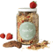 Bio Granola Erdbeer Cookie im Glas - Müslimischung
