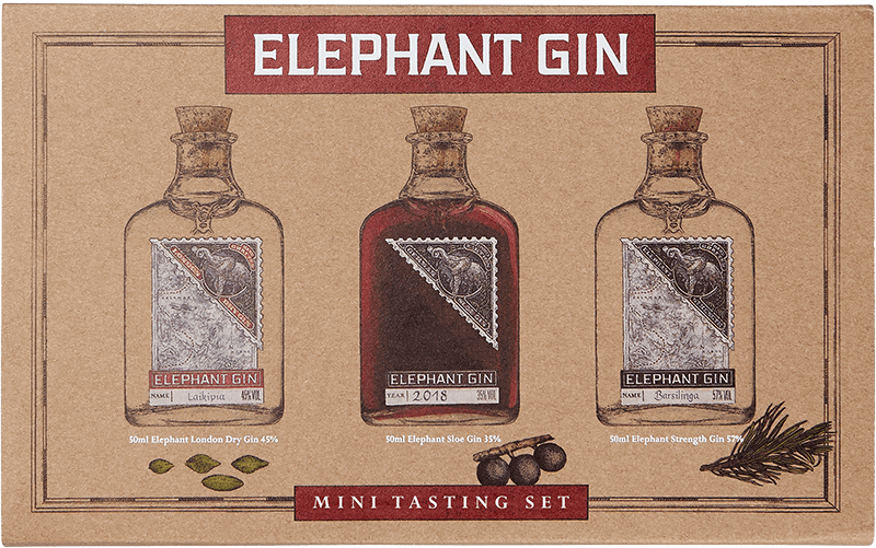 & Buy Honest Rare Mini Set Elephant Gin | Tasting