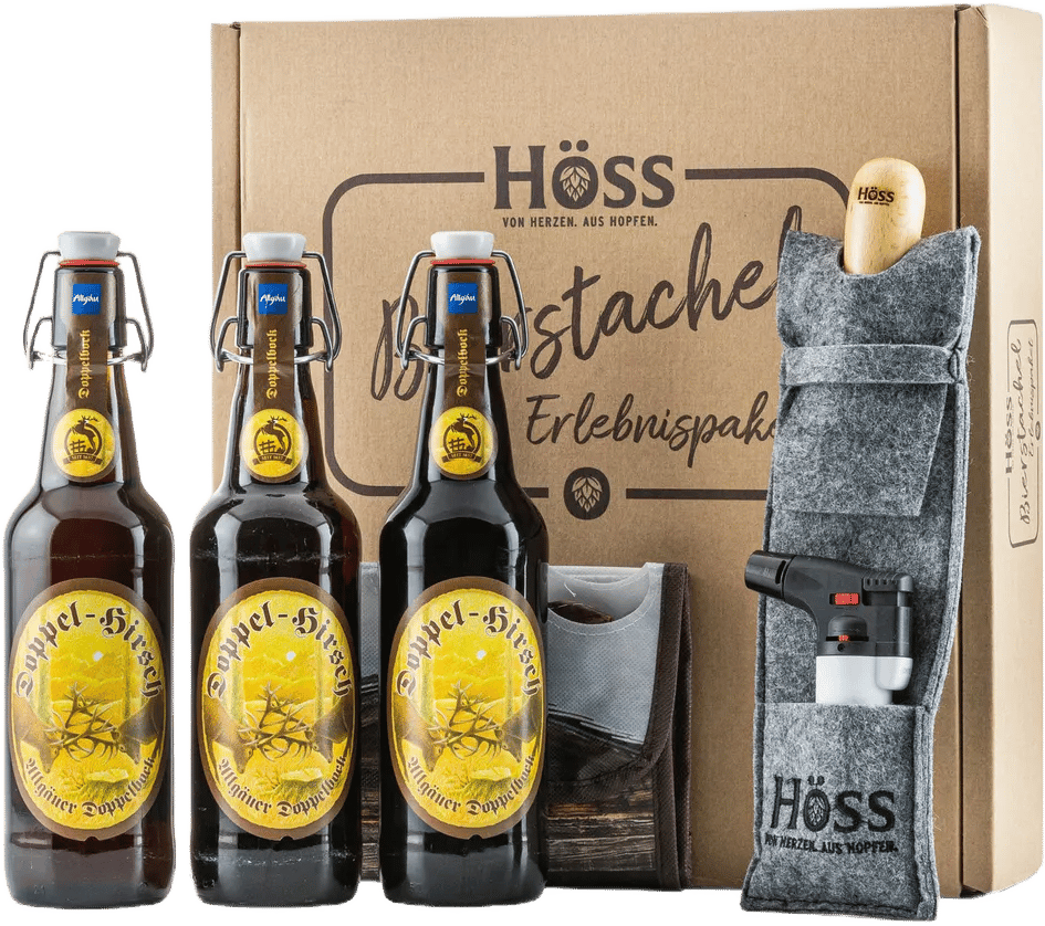 Bierstachel Met Echt Houten Handgreep - Bierkaramellisator & Bierwärmer Van Roestvrijstaal, Levensmiddelengeschikt (Shape 2)
