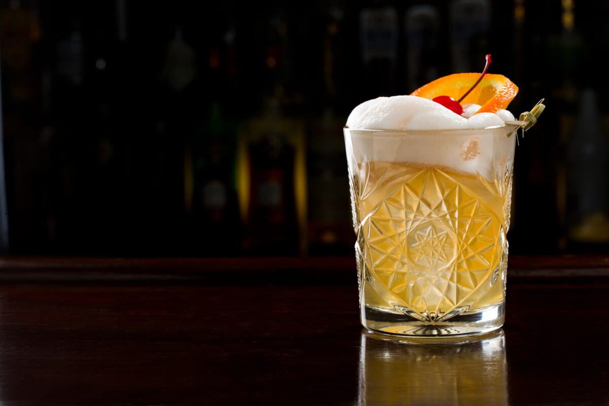Gin Sour Rezept