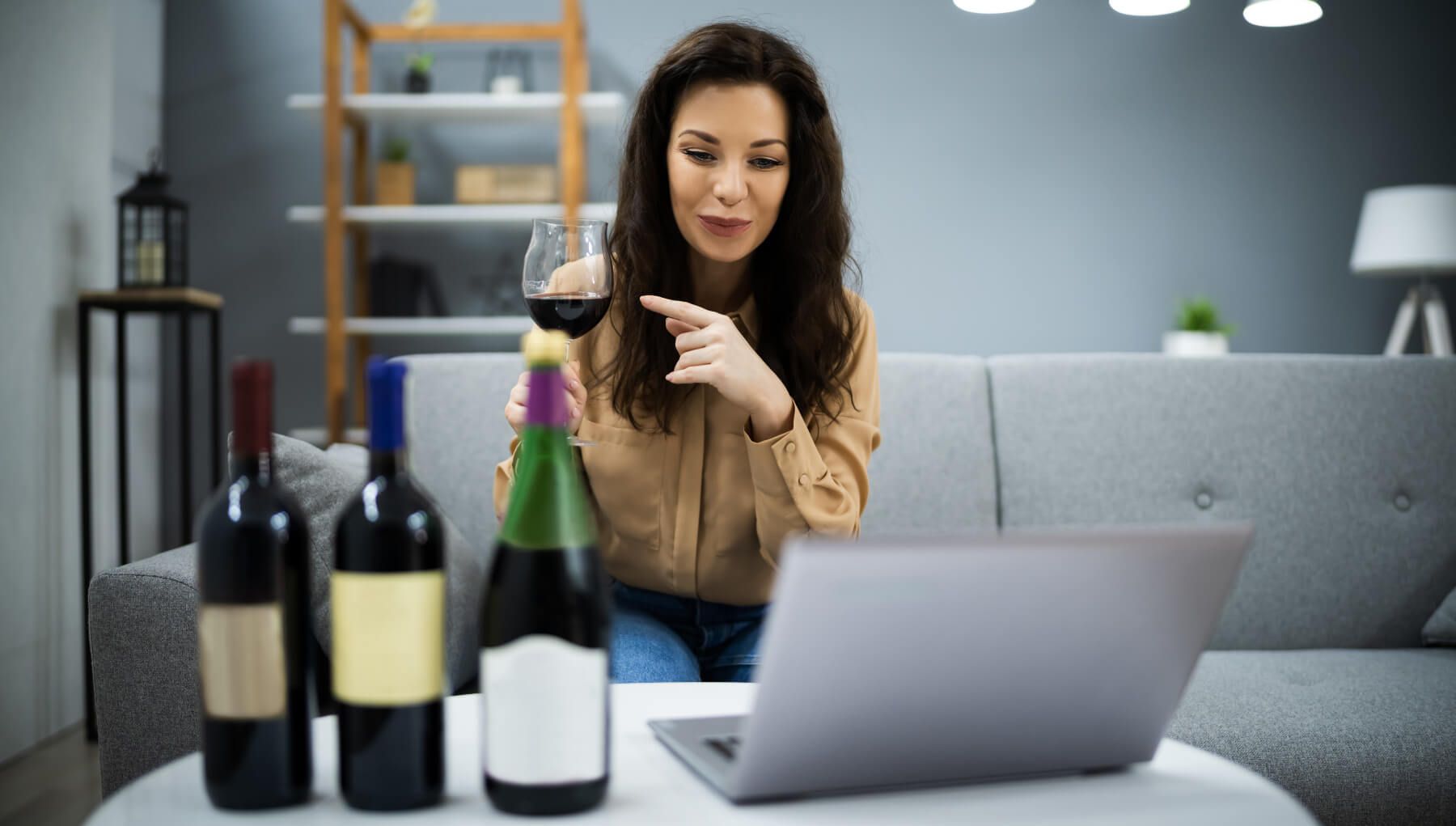 Online Tasting für Firmen Event
