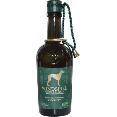 Windspiel Kraut und Knolle - Kräuterlikör