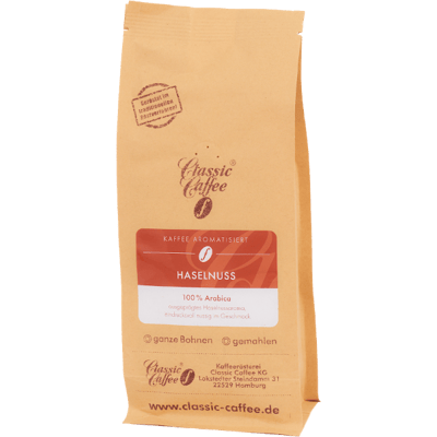 Aromatisierter Kaffee - Haselnuss