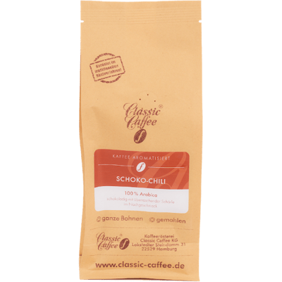 Aromatisierter Kaffee - Schoko-Chili