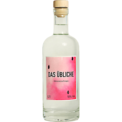 The usual - melon schnapps