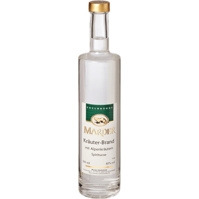 Marten herb brandy with alpine herbs