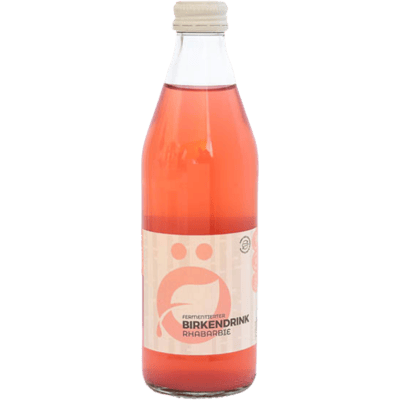 "RHABARBIE" Fermented organic birch sap with rhubarb 12x0.33L
