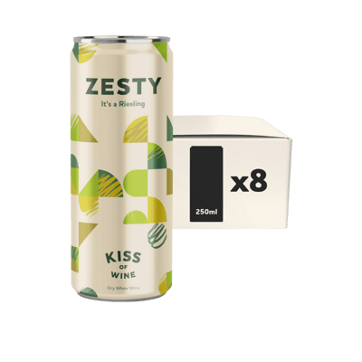 8x Zesty - White wine Riesling