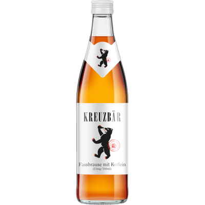 12x KREUZBÄR - Berliner Fassbrause with caffeine 0,5L each