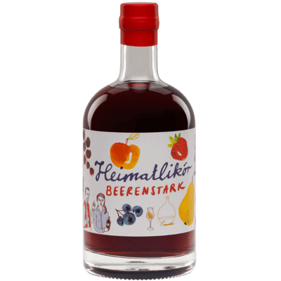 Wiegand Manufactur Weimar Heimatlikör "Beerenstark" - Organic fruit liqueur