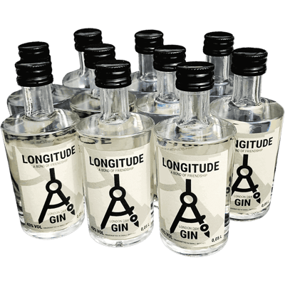 Longitude London Dry Gin Set - 11 friends (11x 0,05l)