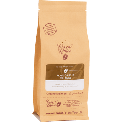 French Melange coffee
