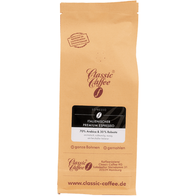 Italian premium espresso