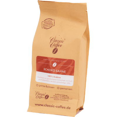Aromatisierter Kaffee - Schoko-Sahne