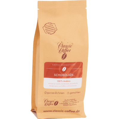 Aromatisierter Kaffee - Schokolade
