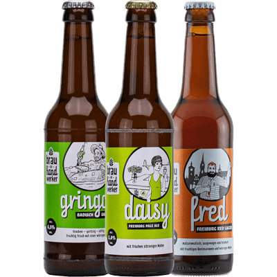 12x Beer - The brewing craftsmen "Badisches Dreierlei" - Tasting package