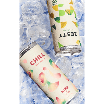 Probierpaket - 6x Kiss of Wine Mix (Wild + Feisty + Crisp + Zesty + Smooth + Chill) Beauty Shot