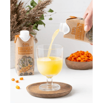 ÖselBirch tasting box of birch sap soft drinks tetrapacks - 6x 0.33 l