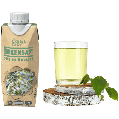 ÖselBirch tasting box mix - birch sap soft drinks - 6x 0.33 l
