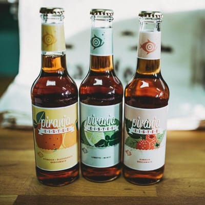 20er PIRANJA Mix-Kiste - Cola/Eistee/Limo (different flavors)