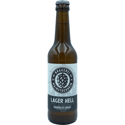 Mainstockheim Brewery Lager Hell