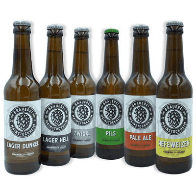 ProBier package - 12x craft beer (6x different types of beer)