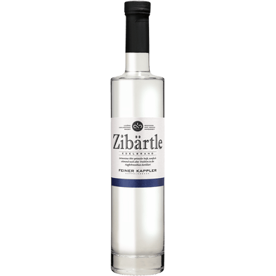 Zibärtle - brandy made from wild plums