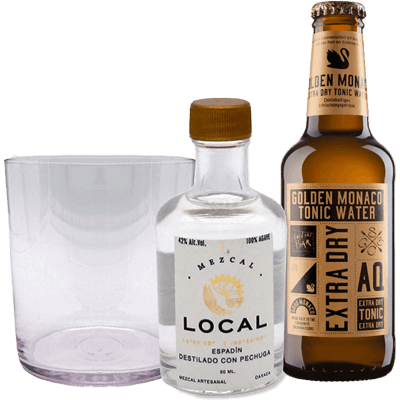 Mezcal Local x Monaco Starter Kit (1x Mezcal Local 0.05 l + 1x Monaco Tonic Water 0.23 l)