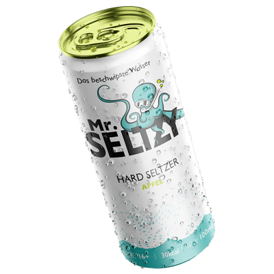 Mr. Seltzy - The tipsy water - tasting package (4x each apple, mango & lime-mint) | Hard Seltzer