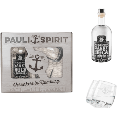Saint Buca gift set with 2 tumblers