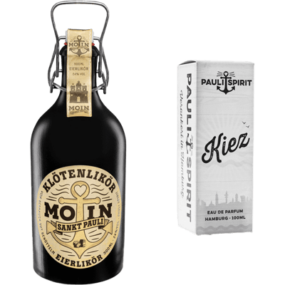 KIEZ Parfum Geschenkset (MOIN Eierlikör + Eau de Parfum)